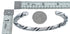 Native American Navajo Twisted Sterling Silver Cuff Bracelet JX123219